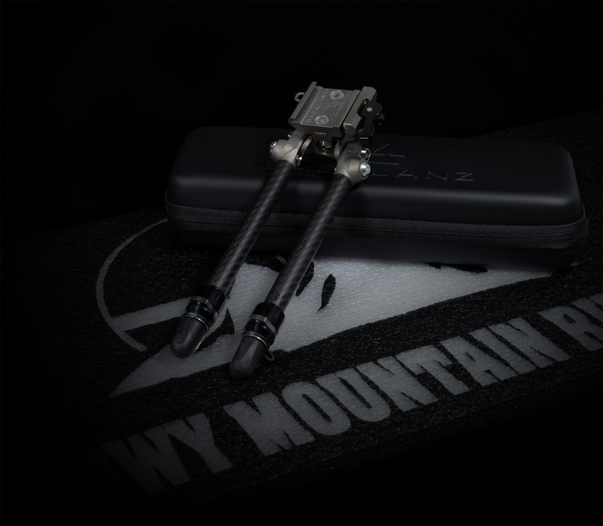 Snowy Mountain Rifle Co. | Custom Long-Range Rifles backlanz precision lite arca clamp legs folded