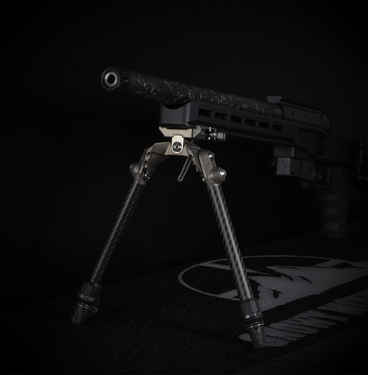 backlanz precision long range bipod with arca clamp
