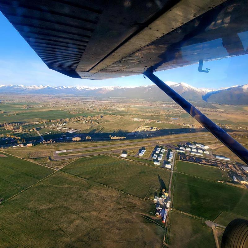 Getting to Long-Range Academy: Stevensville Municipal Airport