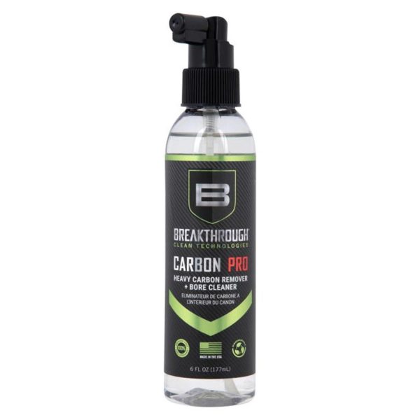 Breakthrough Clean Technologies Heavy Carbon Remover - Gun Barrel and Bore Cleaner - All Purpose Degreaser - Perfect for Handguns and Rifles - 6oz Bottle, Clear
