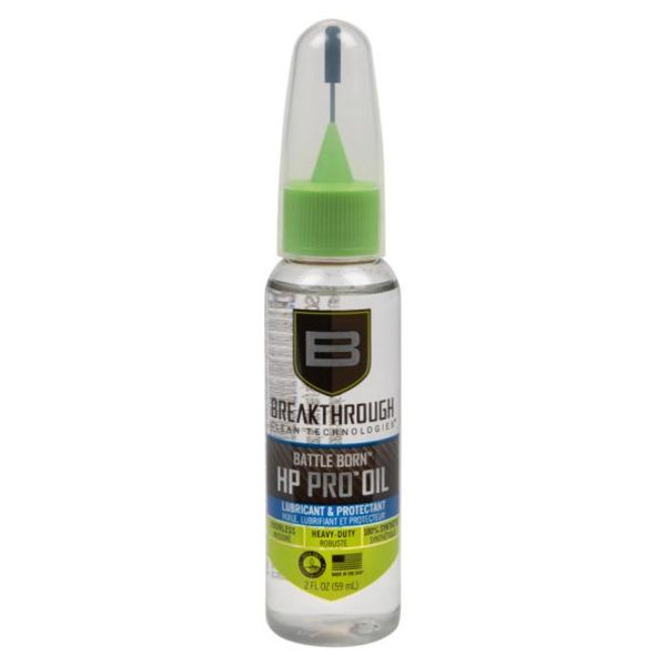Breakthrough Clean Technologies Battle Born HP PRO Lubricant & Protectant, 2oz Bottle w/ Needle Tip Applicator