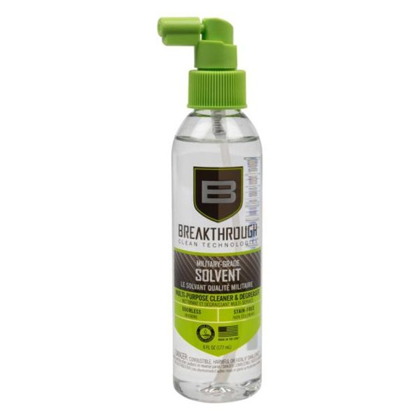 Breakthrough Clean Technologies Military-Grade Solvent, 6oz Bottle, Clear