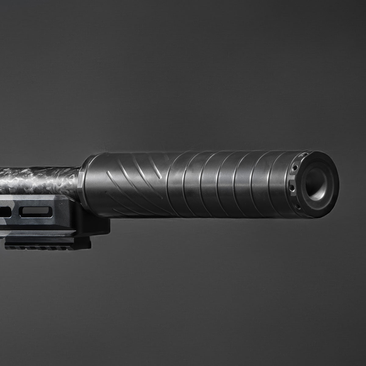 Snowy Mountain Rifle Co. | Custom Long-Range Rifles Snowy Mountain Rifle Co. Hunter-L Suppressor